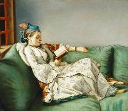 Jean-Etienne Liotard Portrait of Marie Adelaide de France en robe turque china oil painting artist